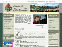 Tablet Screenshot of comune.cortemilia.cn.it